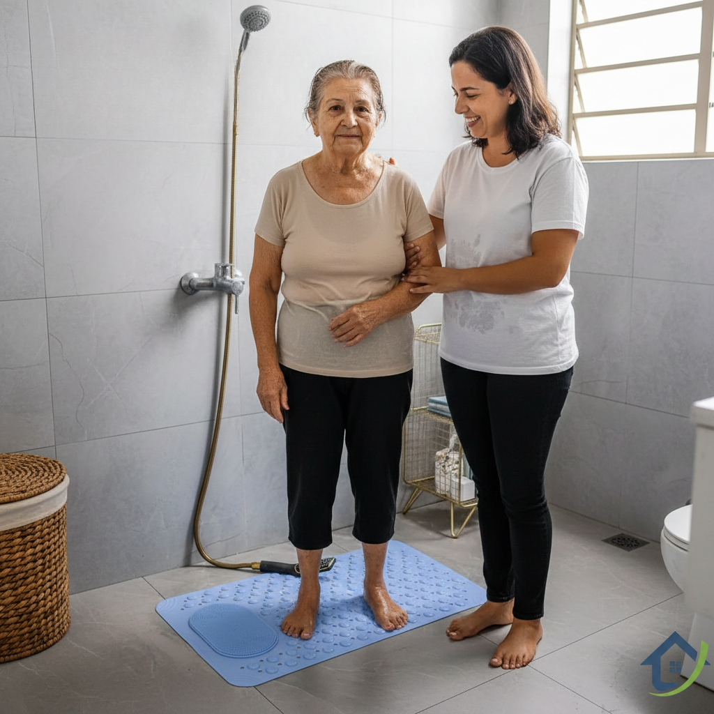 Tapete Antiderrapante PVC para Box e Banheira