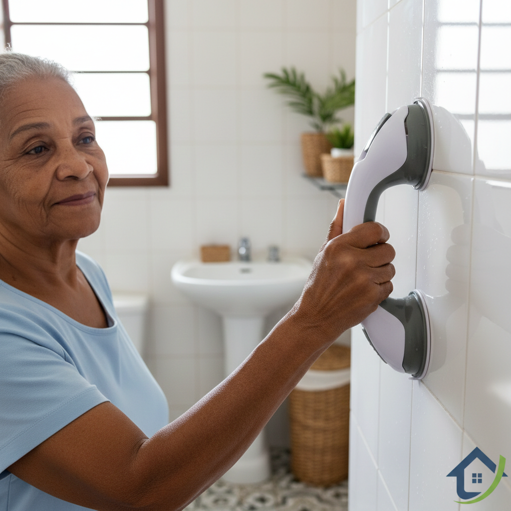 Barra de Apoio com Ventosa Reforçada