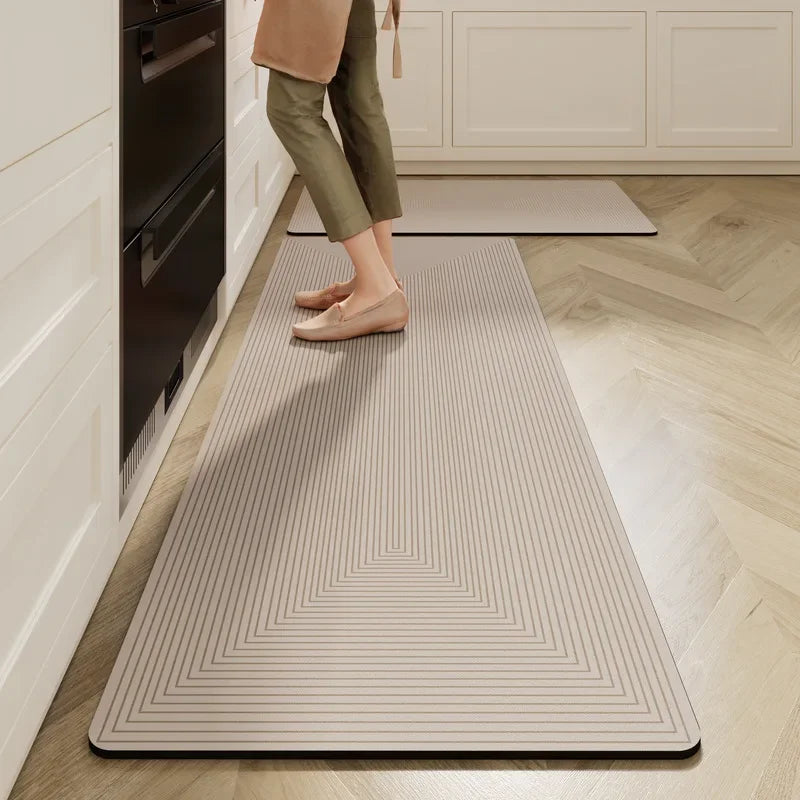 Tapete Absorvente Antiderrapante em Diatomita