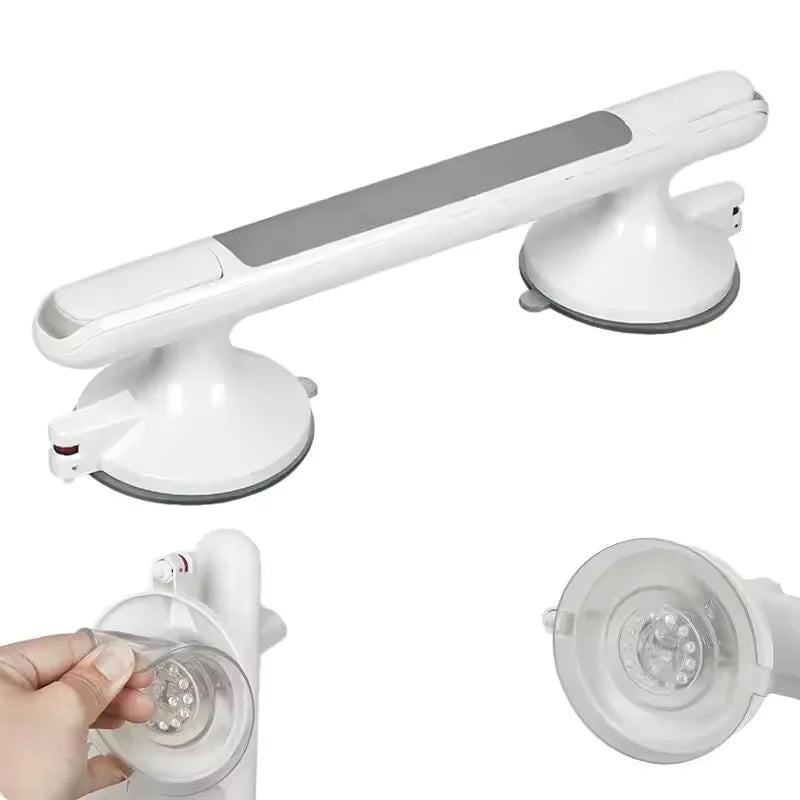 Suction Cup Handles for Shower Household Anti-Slip No Drilling Safety Grab Bars Universal Handles for Children Pregnant Women
